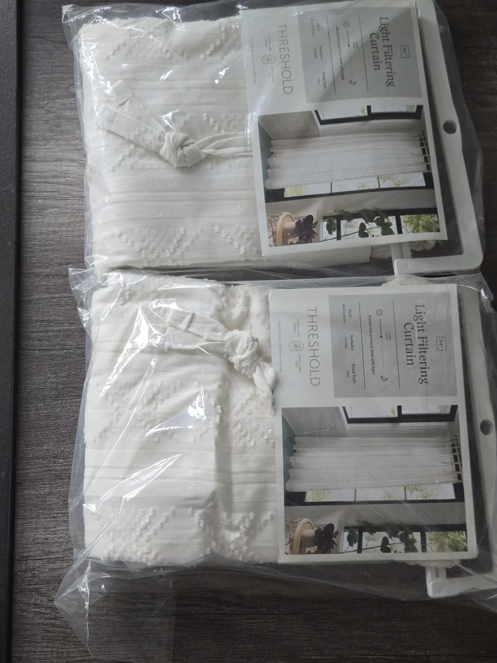 Threshold Light Filtering Curtain Panels in the 